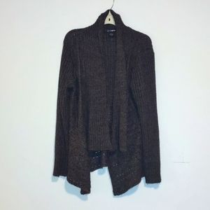 Brown knit sweater